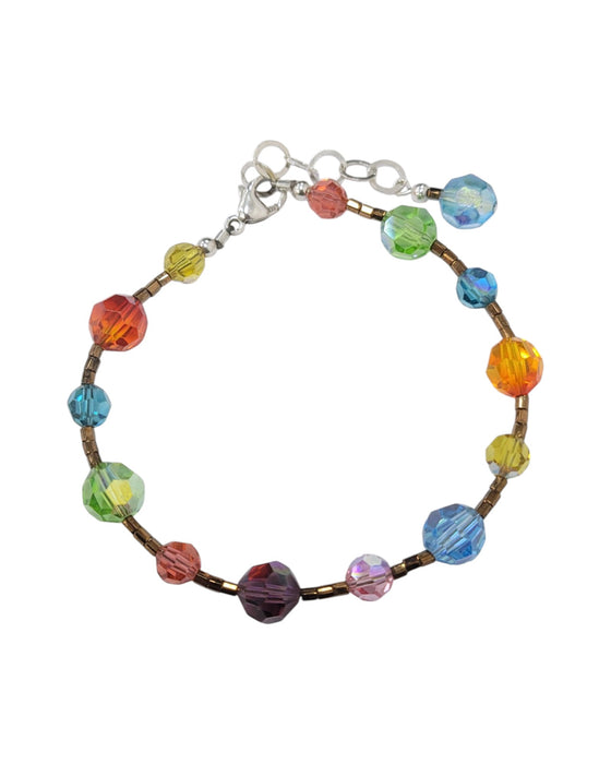 Pulsera con broche de plata (925)