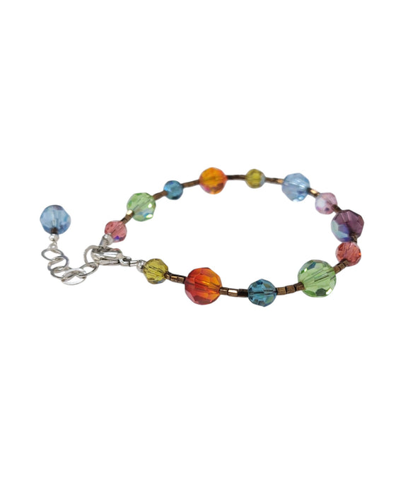 Pulsera con broche de plata (925)