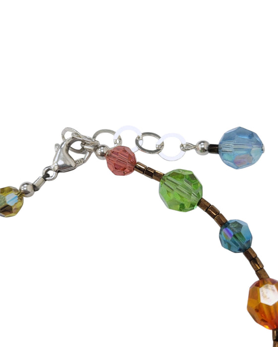 Pulsera con broche de plata (925)