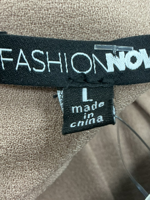 Abrigo L (FASHION NOVA)