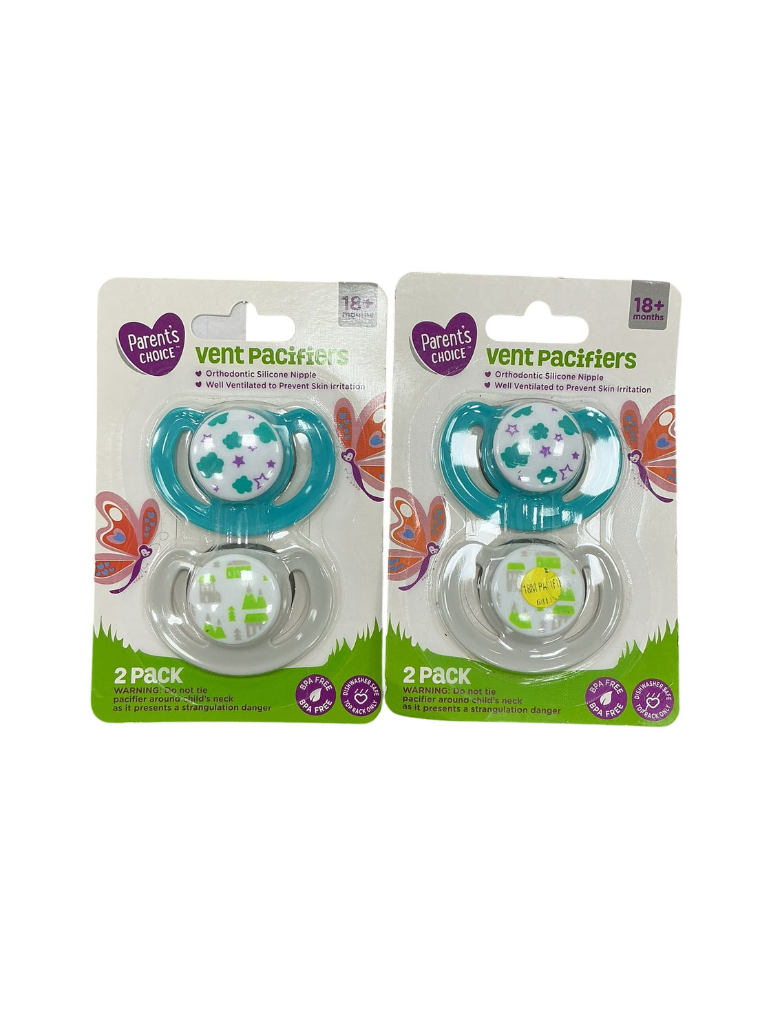 Pack de chupones (PARENT´S CHOICE)
