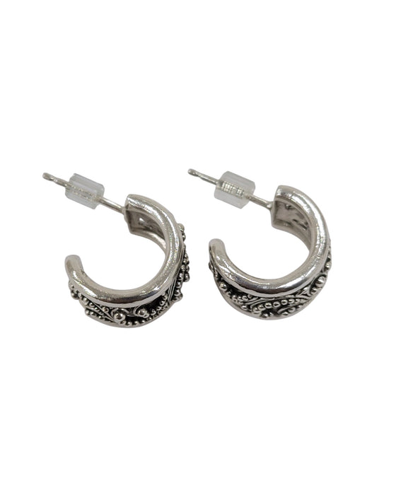 Aretes de plata