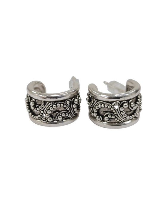 Aretes de plata