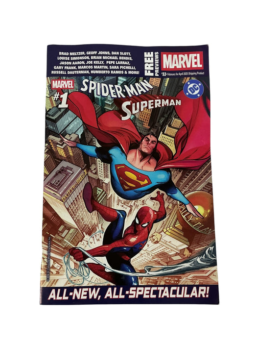 Comic Spider-Man Superman (MARVEL)
