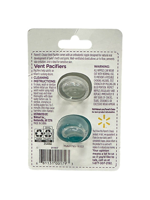 Pack de chupones (PARENT´S CHOICE)