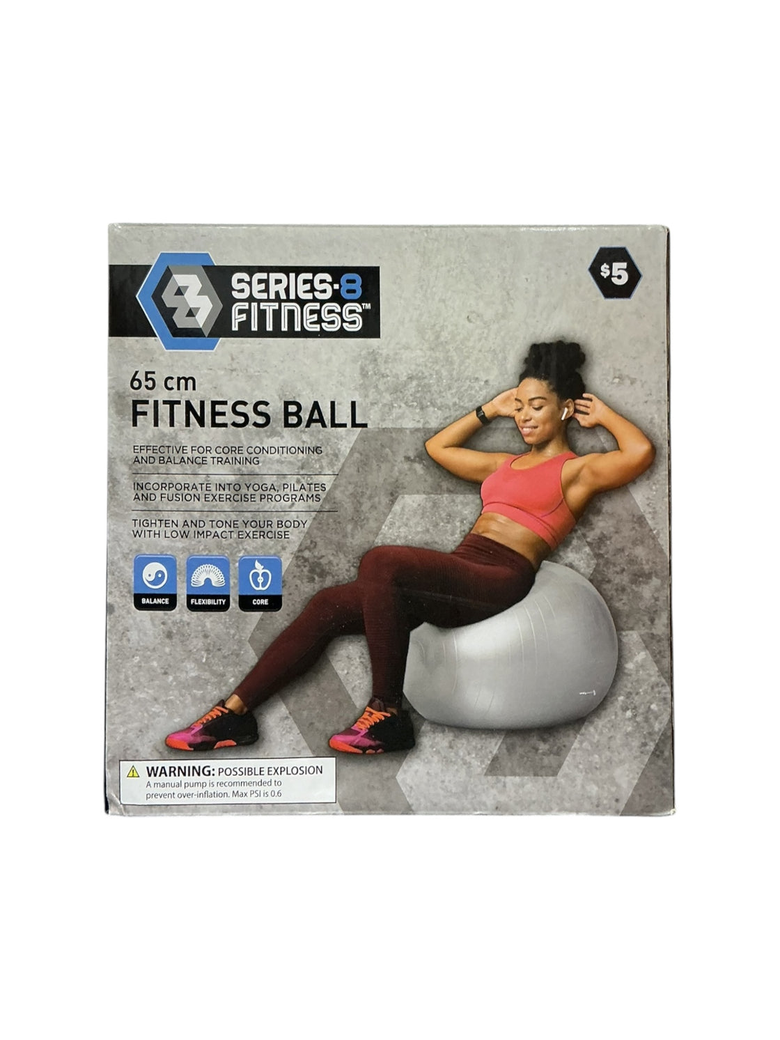Pelota de Fitness (SERIES 8 FITNESS)