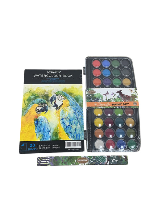 Set de pinturas de agua (MUJINHUA)