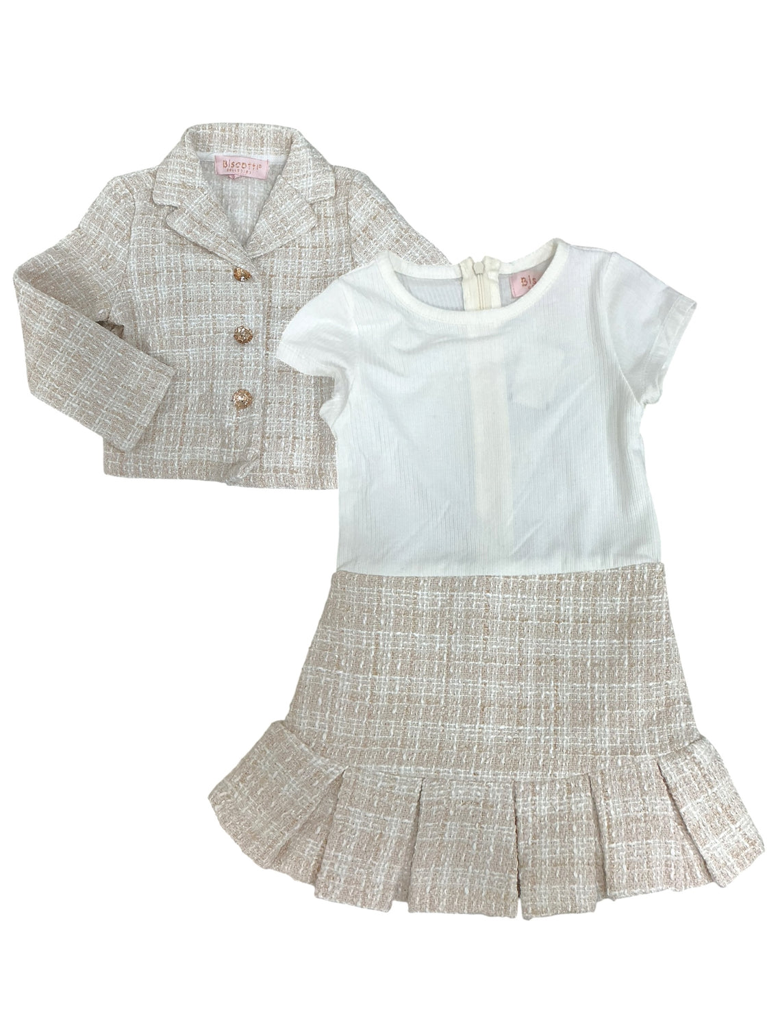 Traje para niñ@ 4T (BISCOTTI)