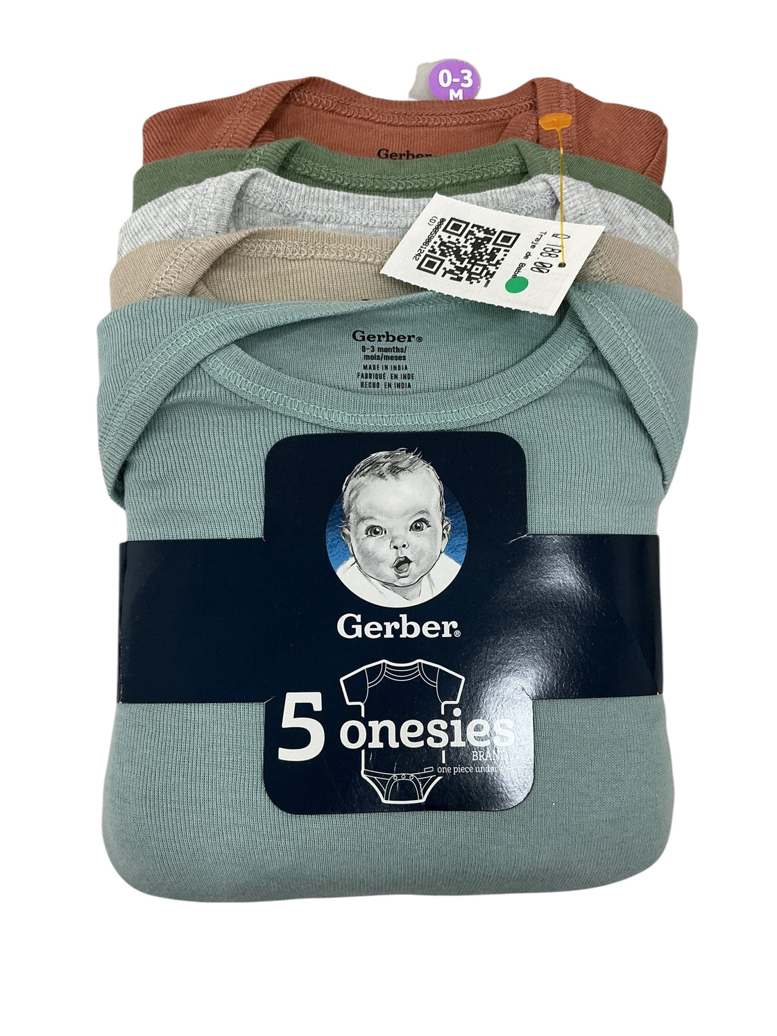 Set de Bodys 0-3M (GERBER)