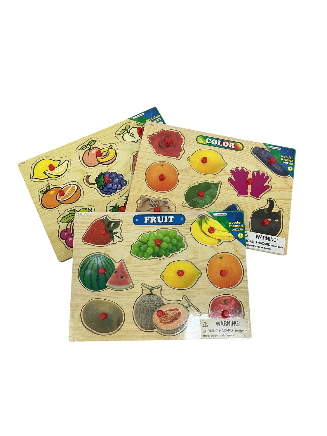 Set de 3 Rompecabezas (WOODEN THEMED PUZZLE)