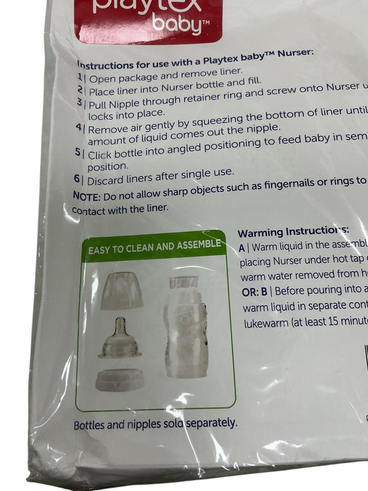 Revestimientos desechables (PLAYTEX BABY)