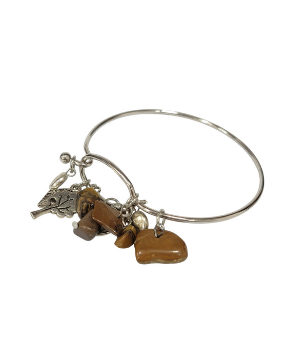 Dúo de pulseras de fantasía