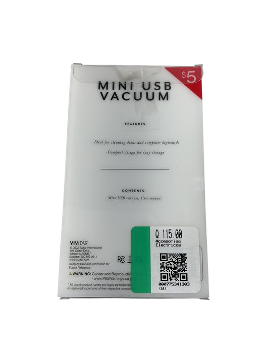 Mini aspiradora USB (VIVITAR)