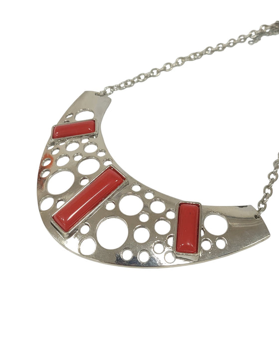 Collar y aretes de fantasía (PAPARAZZI)