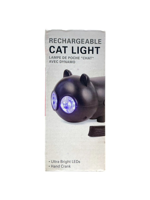 Linterna recargable con forma de gato (KIKKERLAND)