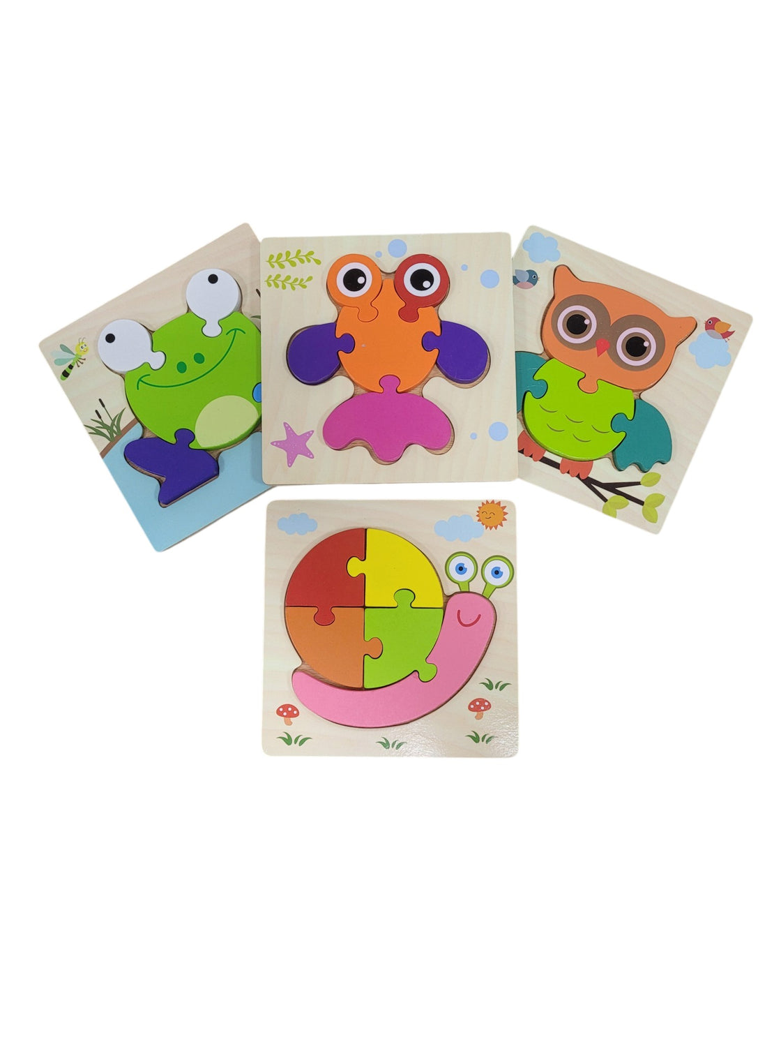 Set de rompecabezas de animales