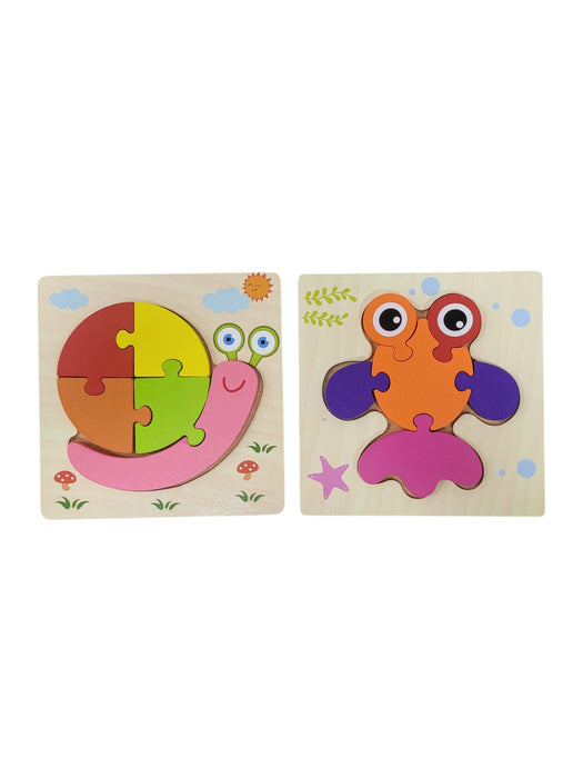 Set de rompecabezas de animales