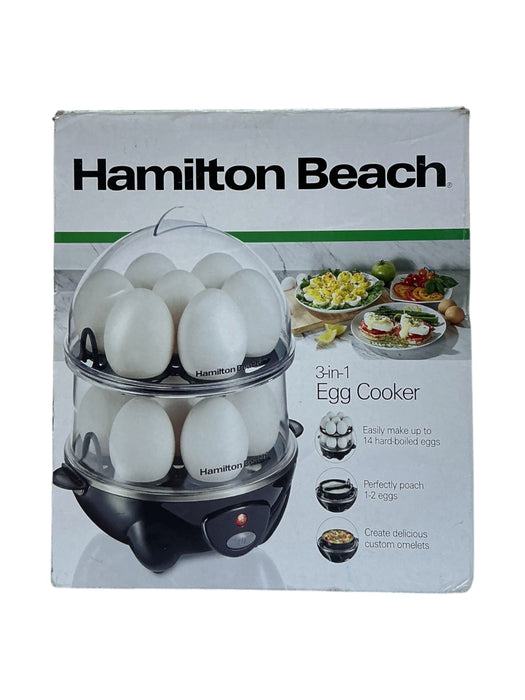 Cocedor de Huevos Hamilton Beach - Vista frontal con tapa