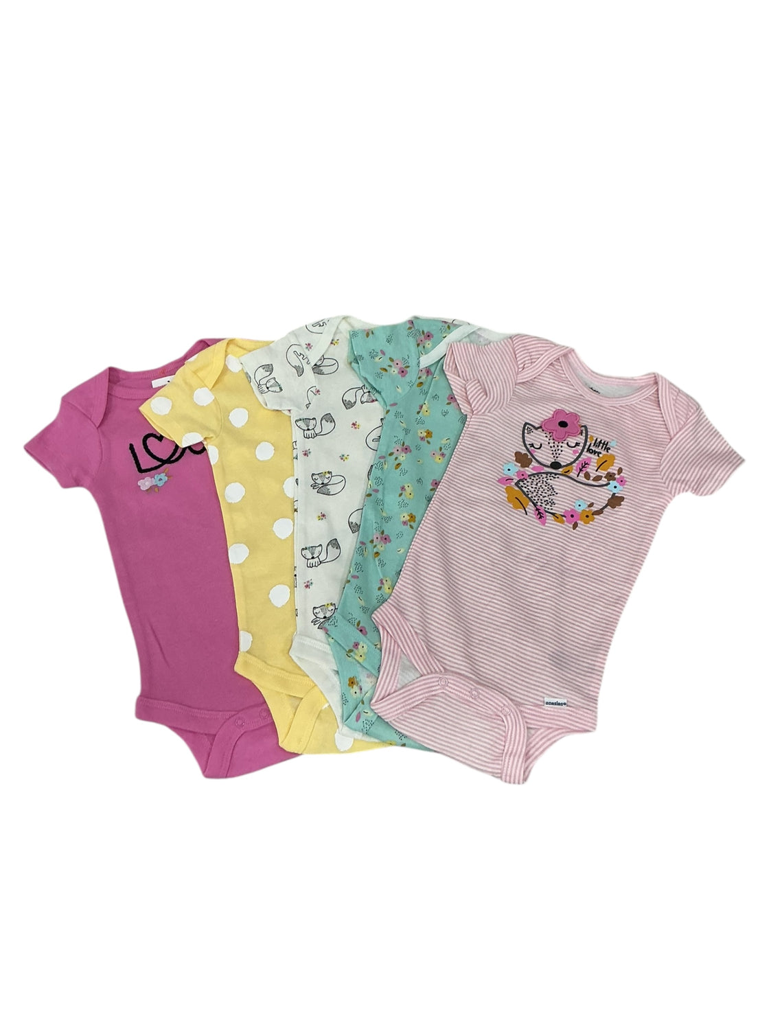 Set de bodys para bebé 6-9M (GERBER)