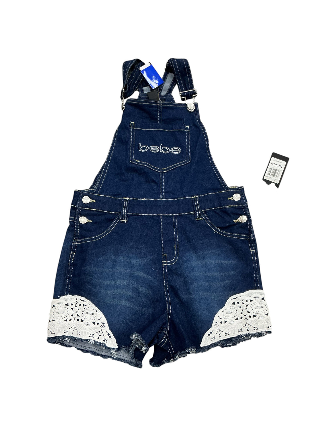 Overol short para niña 10/12 (BEBE)