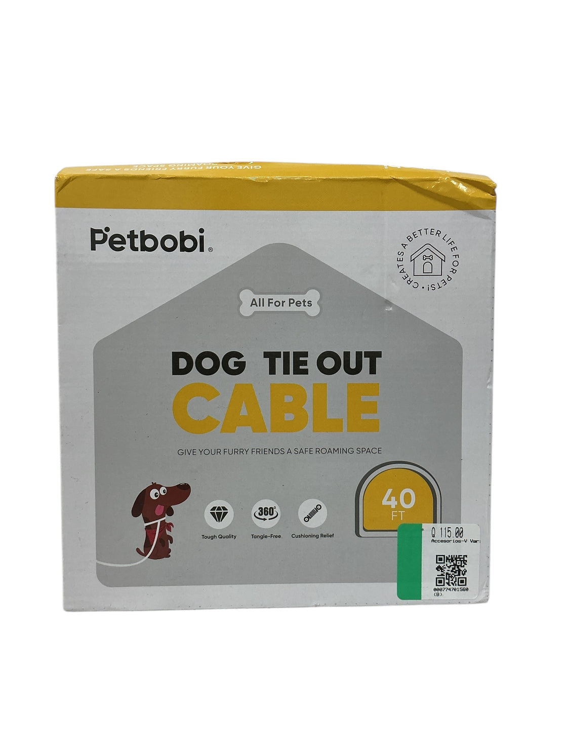 Cable de sujeción para perros (PETBOBI)