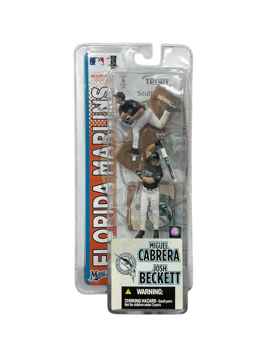 Josh Beckett y Miguel Cabrera (MCFARLANE TOYS)
