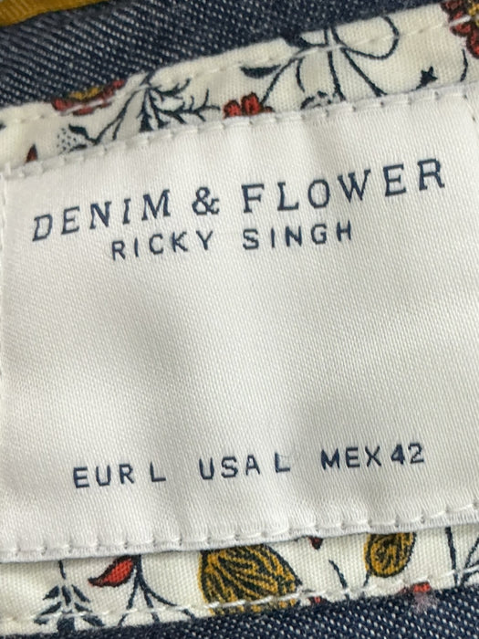 Camisa L (DENIM & FLOWER)