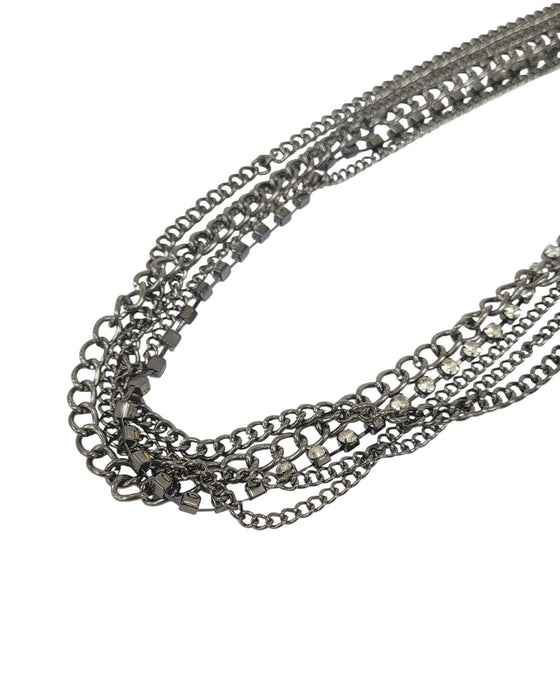 Collar y aretes de fantasia (PAPARAZZI)