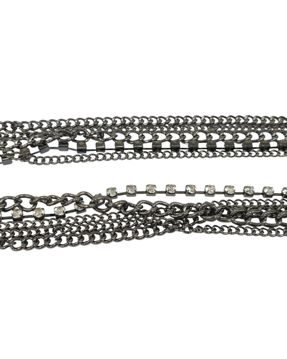 Collar y aretes de fantasia (PAPARAZZI)