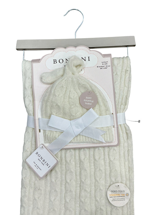 Manta y gorro para bebé (BONBINI)