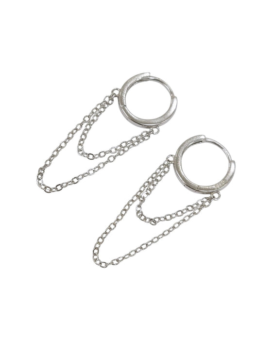 Aretes de plata (925)
