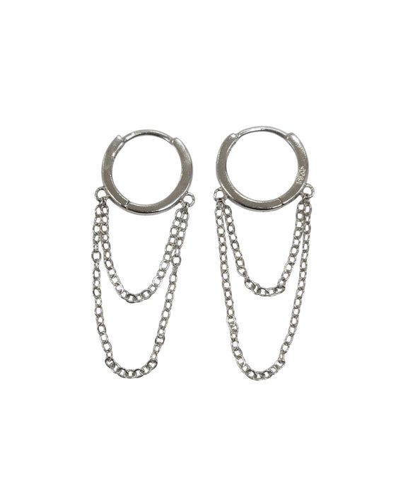 Aretes de plata (925)