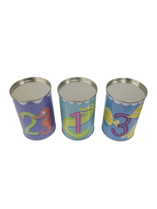Juego de derribar latas (ANIMAL ADVENTURE GAMES)