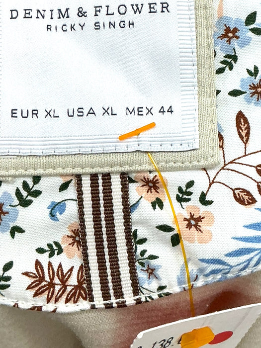 Playera XL (DENIM & FLOWER)