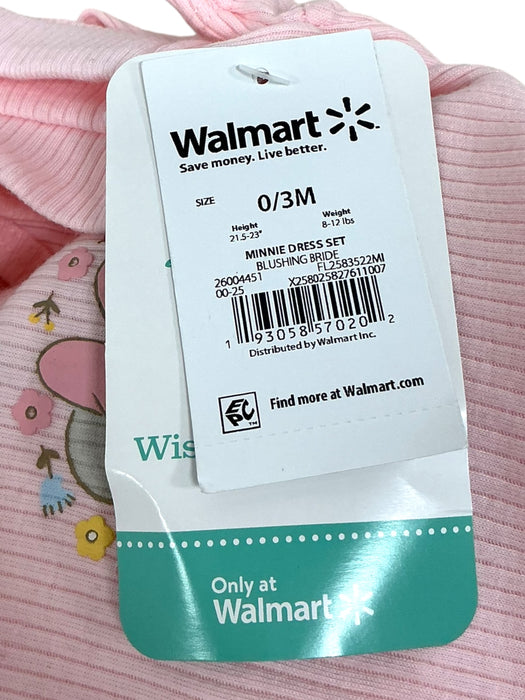 Vestido para bebé 0/3M (DISNEY)