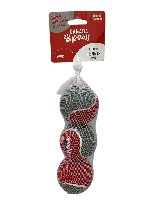 Set de pelotas de tenis para perros (CANADA PAWS)