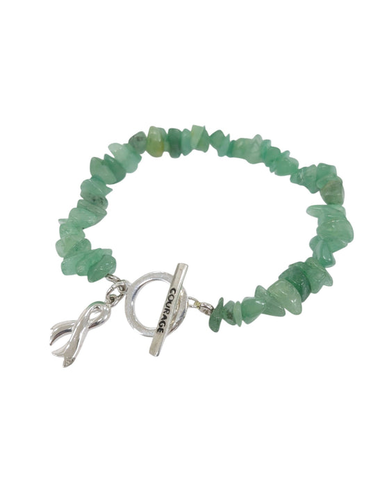 Pulsera con broche de plata (925)
