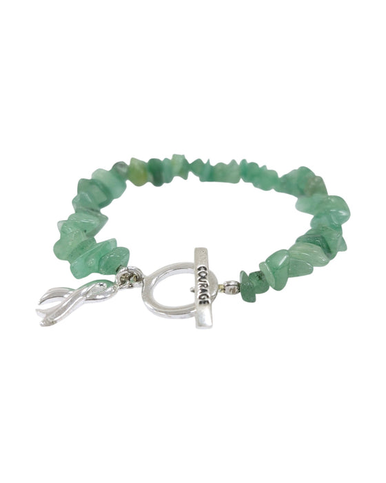 Pulsera con broche de plata (925)