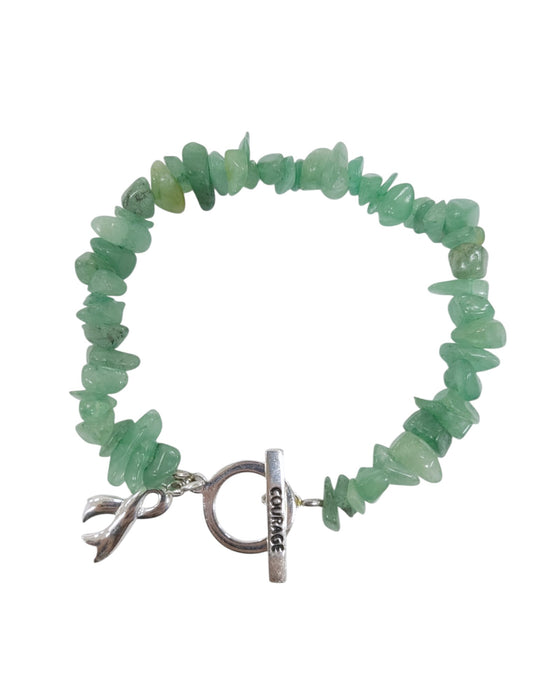 Pulsera con broche de plata (925)