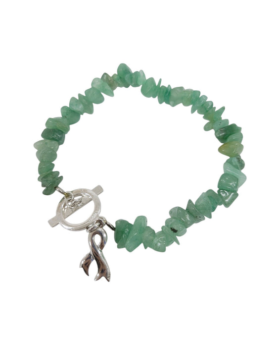Pulsera con broche de plata (925)