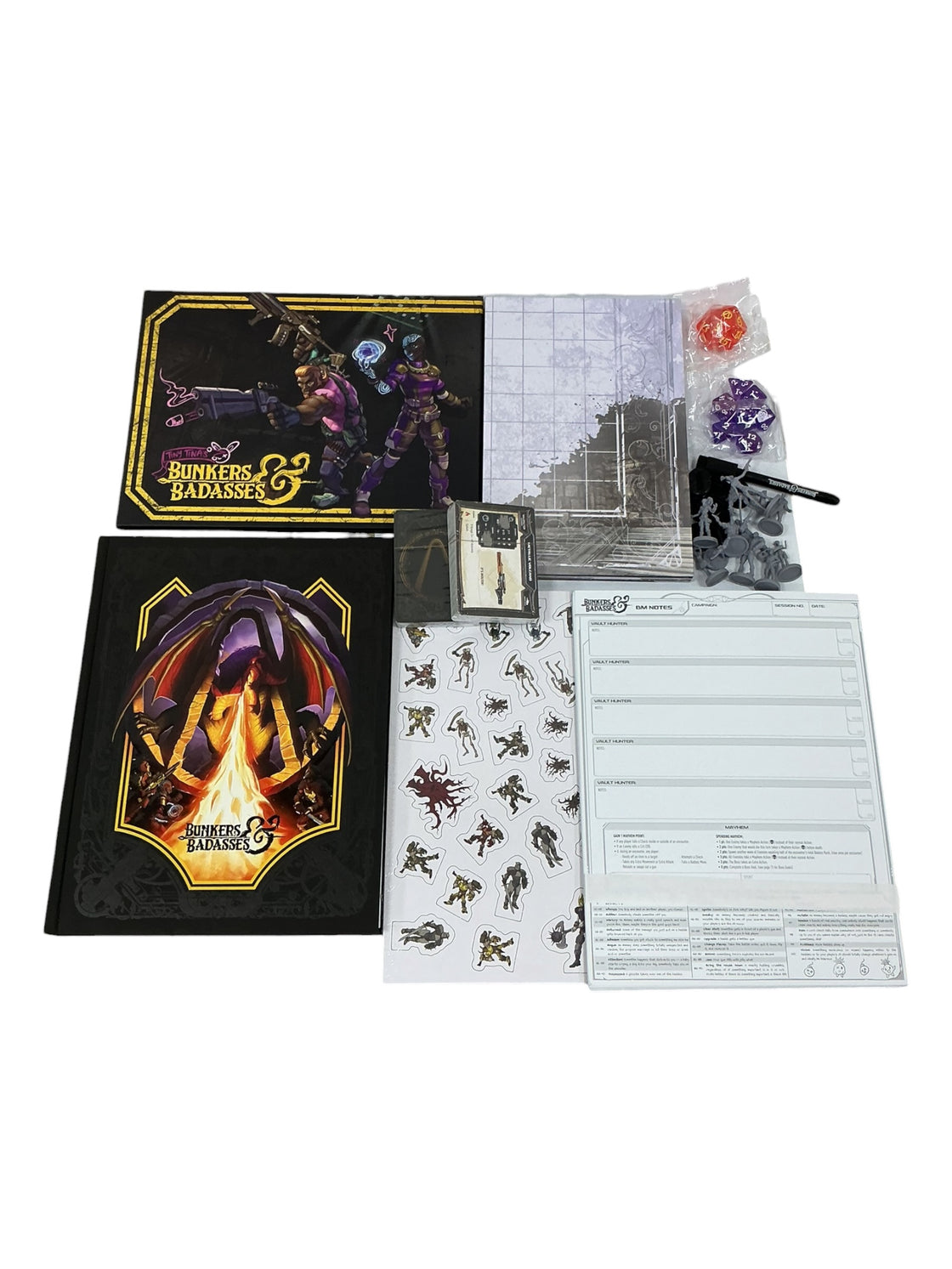 Set de juego de rol Bunkers & Badasses