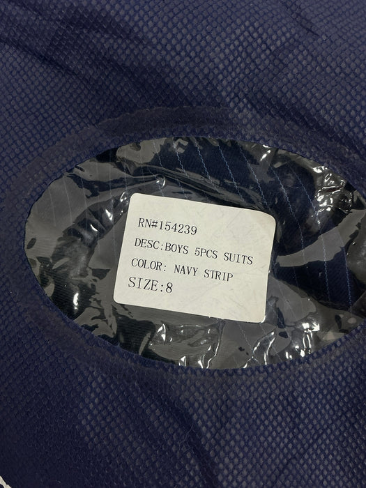 Traje para niño 8 (BLACK N BIANCO)
