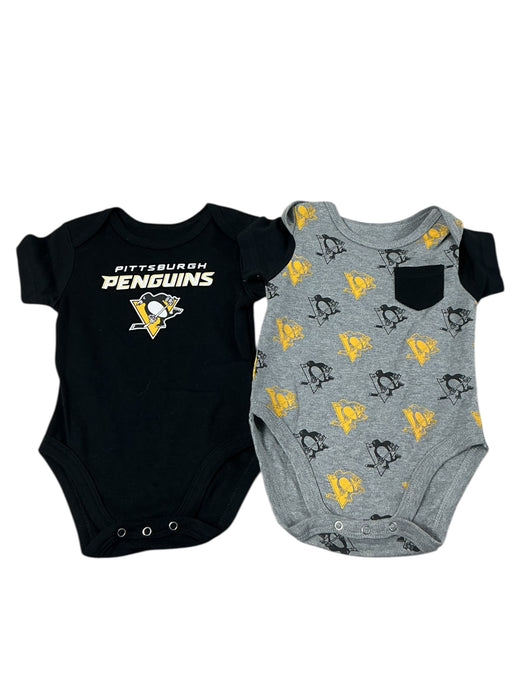 Dúo de bodys para bebé 3-6M (NHL)
