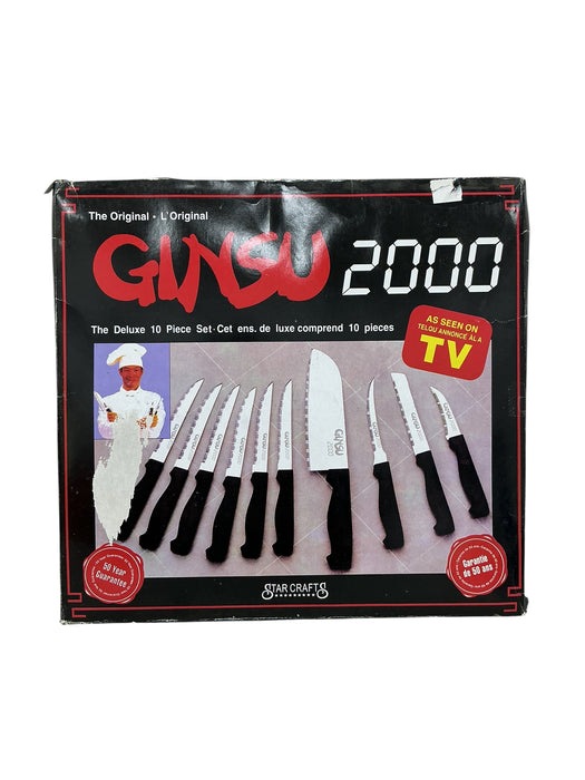 Set de Cuchillos Deluxe 10 Piezas Ginsu 2000 (GINSU)