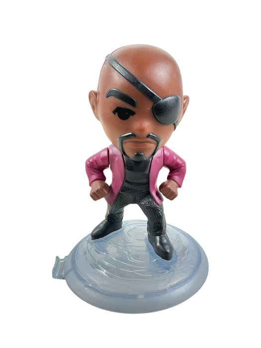 Kamala Khan, Nick Fury y Capitana Marvel (FUNKO)