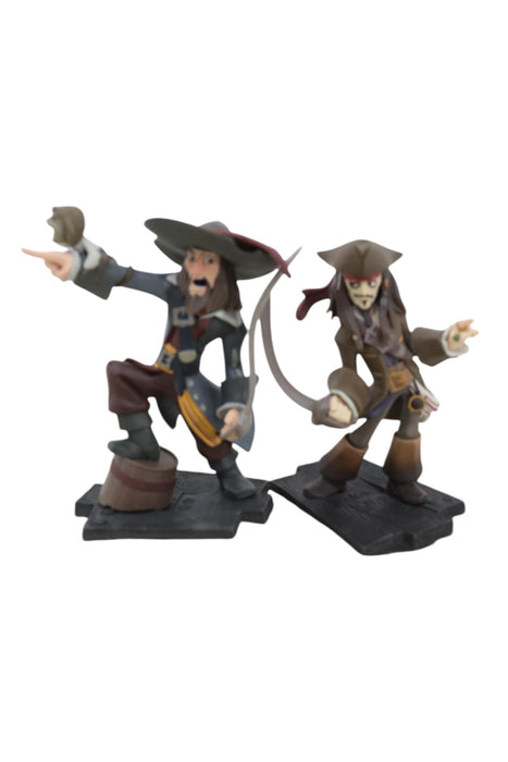 Jack Sparrow y Cápitan Barbosa (DISNEY)