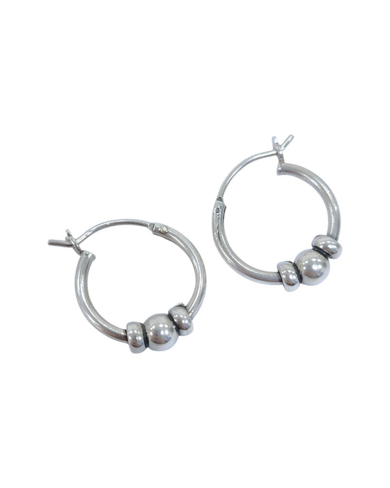 Aretes de plata (925)