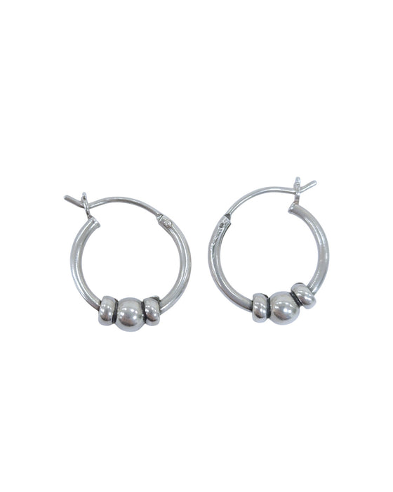 Aretes de plata (925)