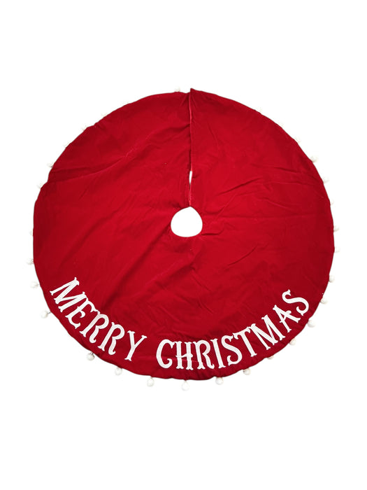 Pie de árbol navideño