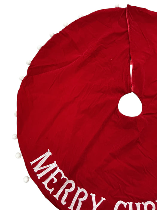 Pie de árbol navideño